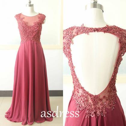 Burgundy Lace Prom Homecoming Gown Pageant Gown..