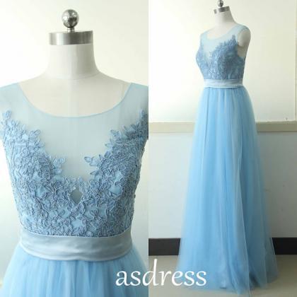 Peach Birdesmaid Dress Beading Sequins Prom Dress..