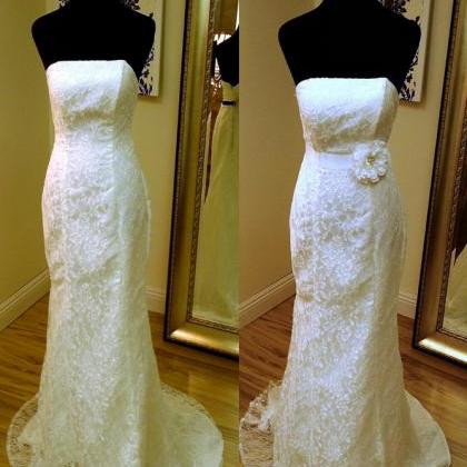 Asdress Mermaid Wedding Dress Lace Wedding Dress..