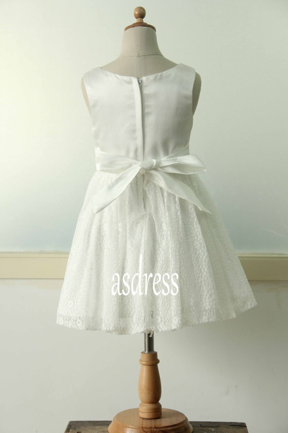 Lace Dress In Ivory For Baby Girl & Toddler Girl, Photo, Birthday